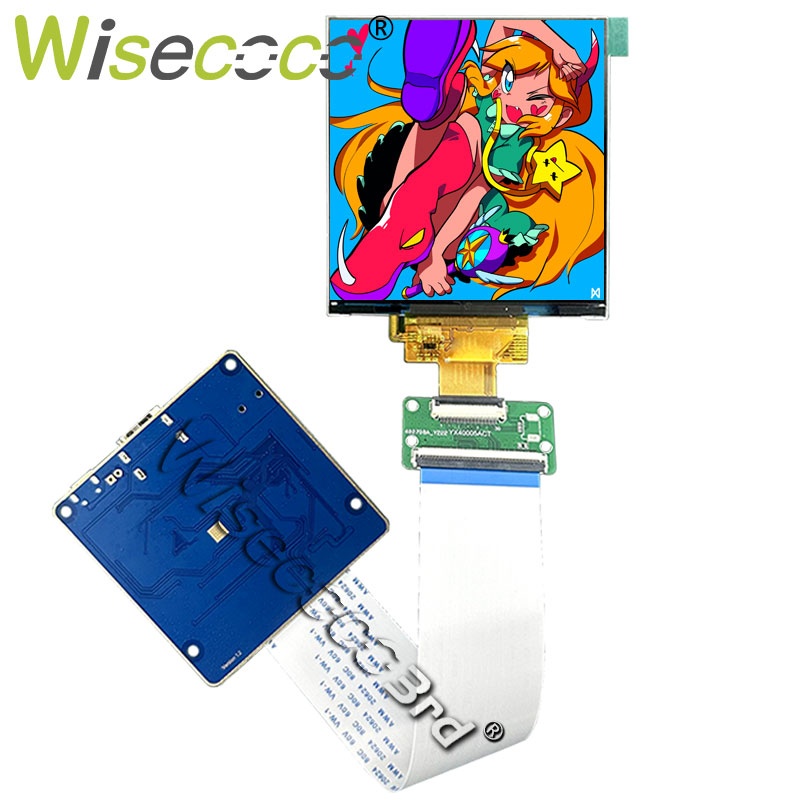 Home Automation Raspberry Pi - Wisecoco 4 Inch 720X720 Lcd-scherm 1:1