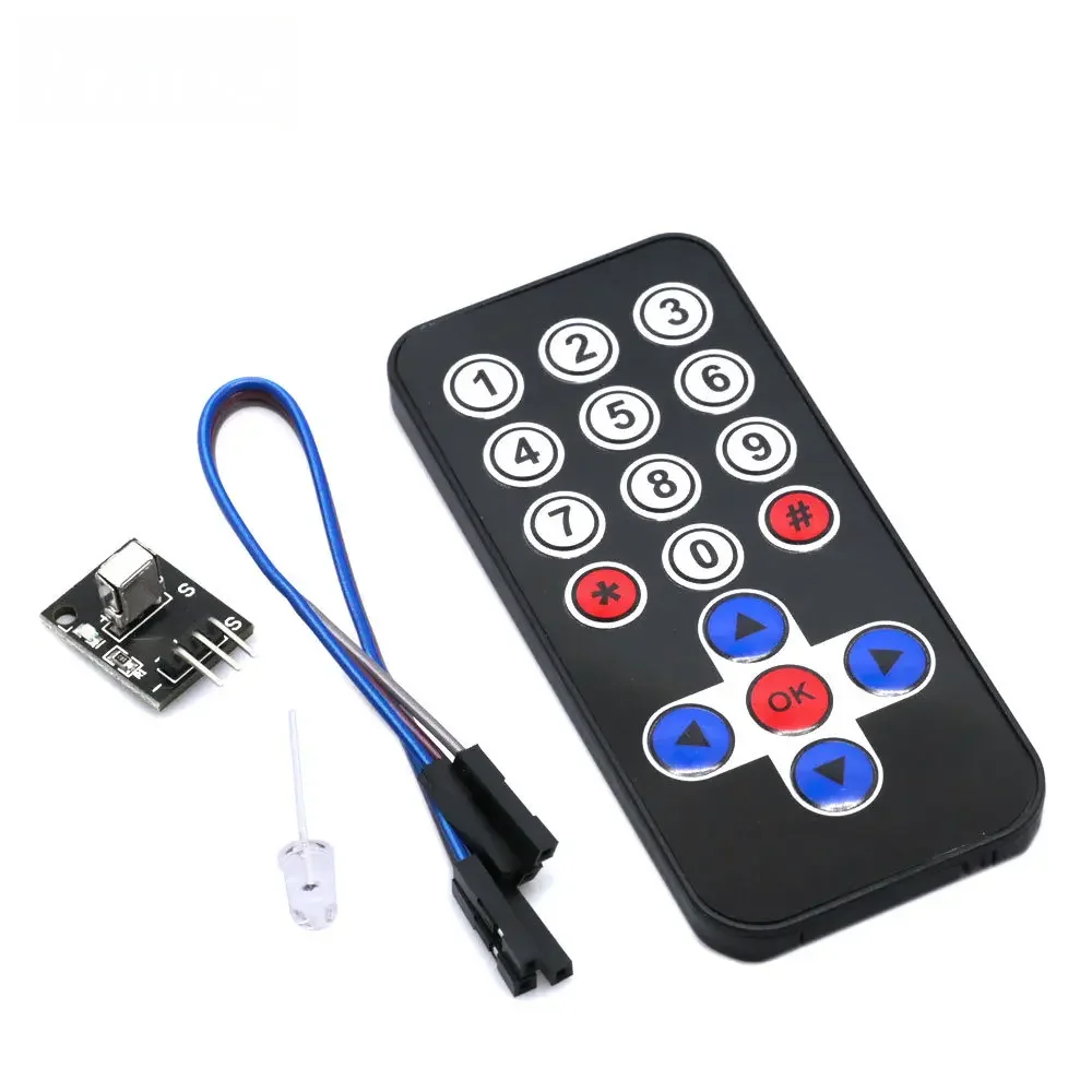 Diy Home Automation System - Slimme IR-afstandsbedieningssensormodule (HX1838) - Draadloze infraroodontvangerkit