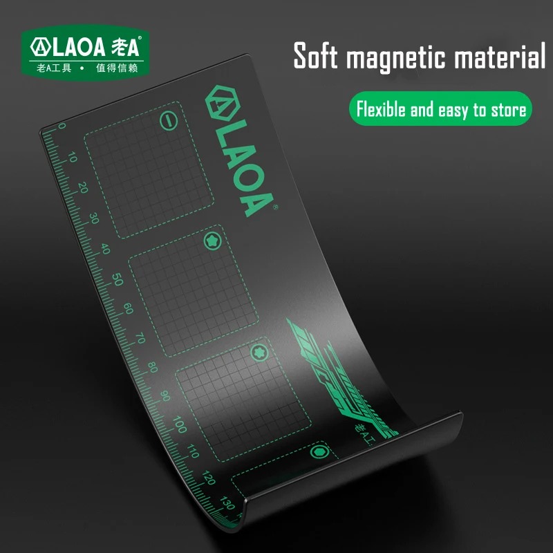 Home Automation System Diy - LAOA Magnetische schroefopbergmat Dubbelzijdig zacht magnetisch