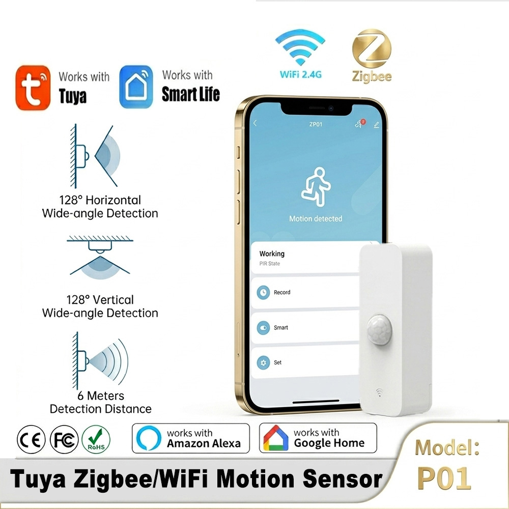Home Automation Ideas - Slimme PIR-bewegingssensor WiFi Zigbee bewegingsmelder voor