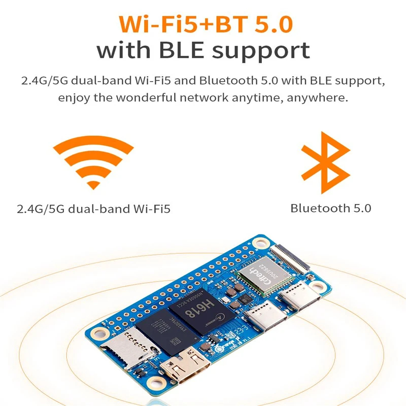 Orange Pi Zero 2 W 2 GB RAM DD - Pi Zero W Board recensie en prijs