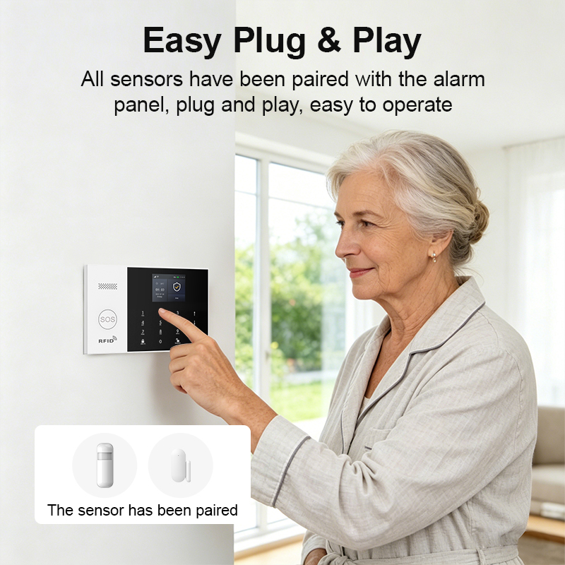 PGST beveiligingsalarm complet - Diy Home Automation System recensie en prijs