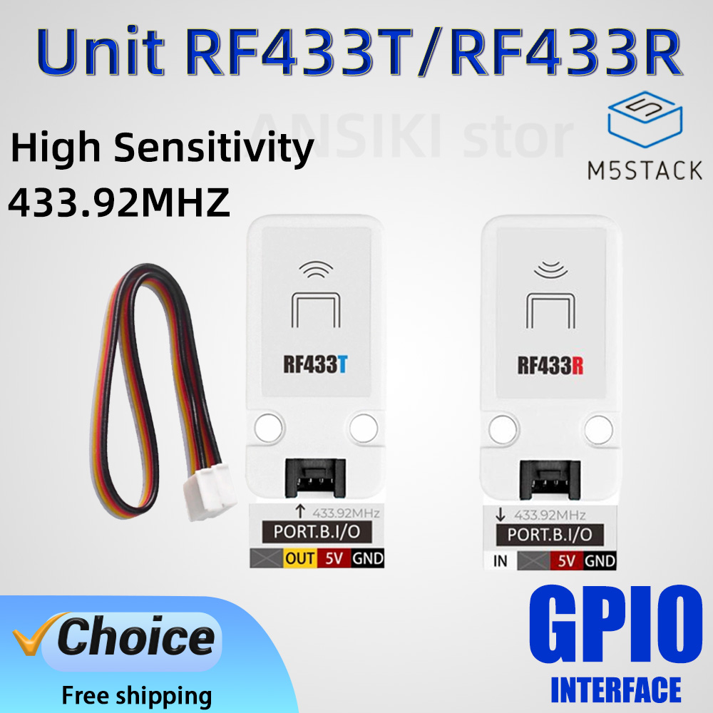 M5Stack Unit RF433T/RF433R IoT - Diy Home Automation System recensie en prijs